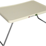 BANDEJA EM FIBERGLASS PARA REFEIÇÕES NO LEITO HASTES DE SUSTENTAÇÃO EM AÇO INOXIDÁVEL