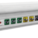 PAINEL DE GASES MEDICINAIS EM FIBERGLASS COM PRATELEIRA PARA MONITORES – USO EM UTI